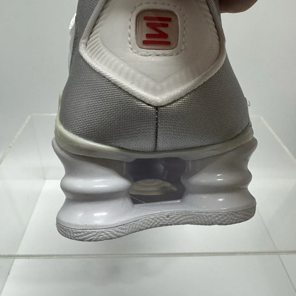Brand New Nike Shox TL White Silver AV3595-100 Men's Size 8 / Women's Size 9.5